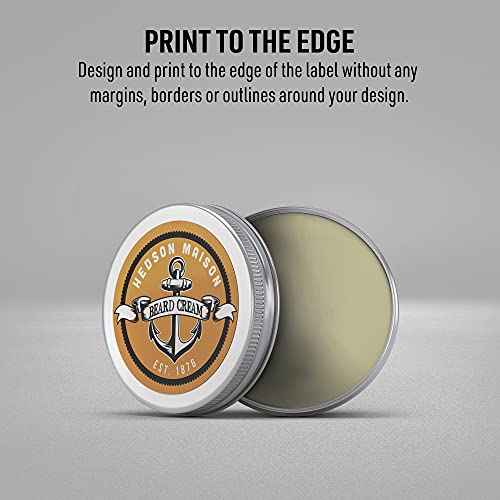 Avery UltraDuty GHS Labels, Waterproof, 2" White Round Labels, 300 Total, Use with Pigment Inkjet Printers