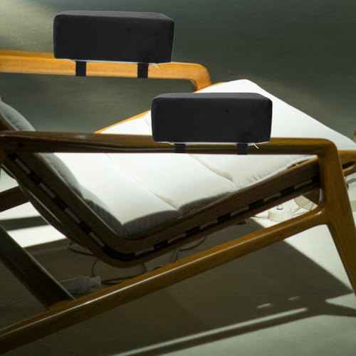 1 Pair Chair Armrest Booster Pad Padded Armrest Cushion Chair Elbow Wrist Support Cushions Rotating Arm s Desk Arm Covers Seat Mat Plush Office
