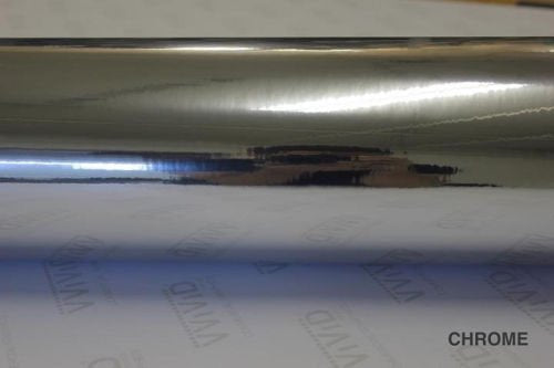 Silver Mirror Chrome Self-Adhesive Vinyl Wrap Film (100ft x 5ft)