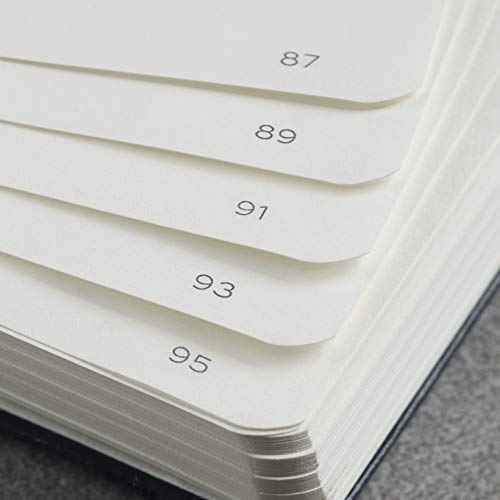 LEUCHTTURM1917 - Notebook Hardcover Master Classic A4+ - 235 Numbered Pages for Writing and Journaling (Navy, Plain)