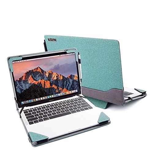 Laptop Cover Case Compatible with 15" Acer Aspire 3 A315-59/58/56/55G/54/44/42/22/23/34,Aspire 5 A515 15.6 inch Laptop Notebook Protective Sleeve PU Leather Hard Case Shell
