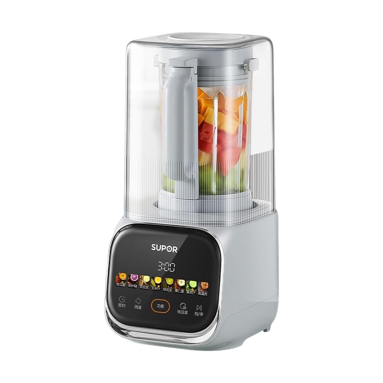 SUP0R Cooking Blender With Soundproof Shield for Soymilk & Juice 1.5 L Soymilk Maker