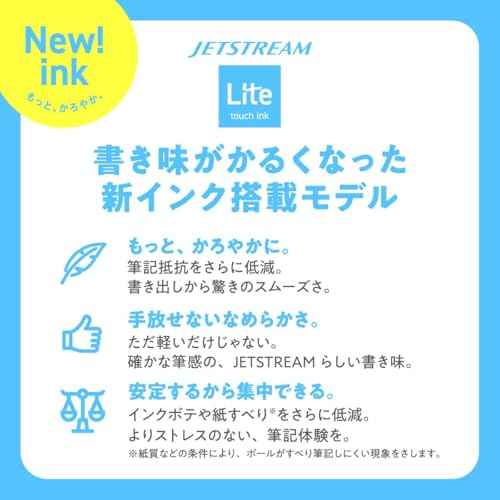 Uni Jetstream Multi-Function Ballpoint Pen 4&1, Equipped with 0.5mm Lite Touch Ink (Black, Red, Blue, Green), 0.5mm Mechanical Pencil, Steel Blue, MSXE5LS05.71