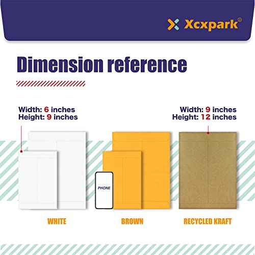 250 PCS 9x12 inches Security Catalog Envelopes Printable Self Seal Envelopes, Anti Tear brown Kraft Envelopes for Invitation Cards, Pictures, Photos, Documents