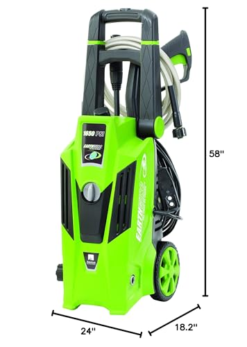 Earthwise PW16503 1650 PSI 1.4 GPM Electric Pressure Washer