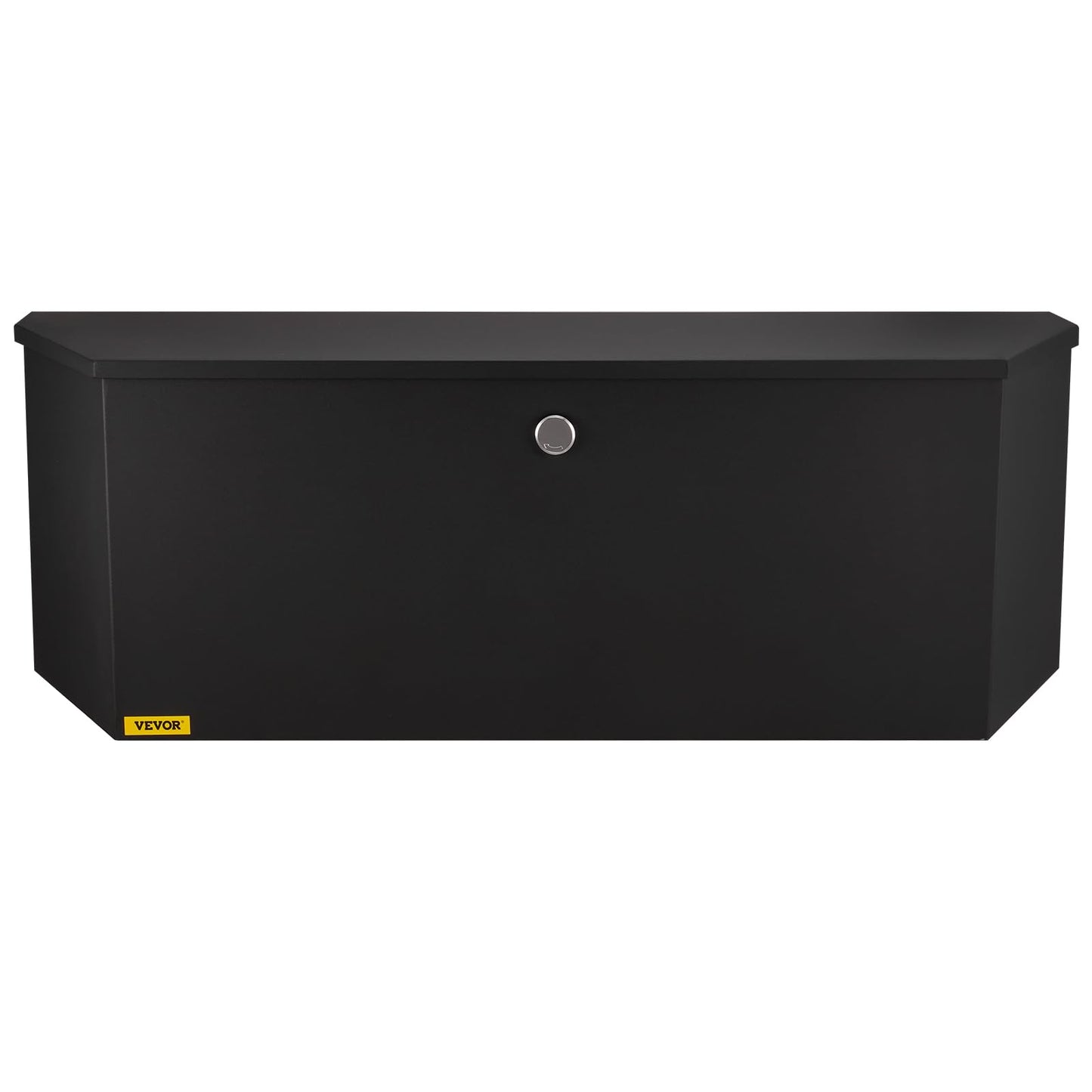 VEVOR Steel Trailer Tongue Box, 36"x12"x12" Heavy Duty Storage With Lock and Keys, Utility Tool Chest for Pickup Truck Bed, RV