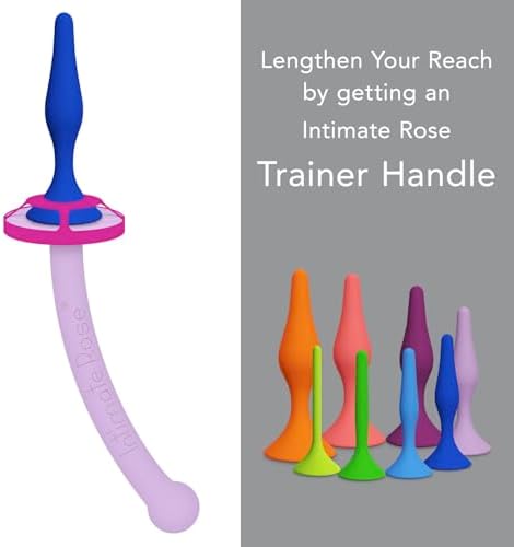 Rectal Dilator Trainer Set for Men and Women – Pelvic Floor Therapy Tool - Medical Grade Silicone, FDA Registered - 4-Pack, Sizes 3-6