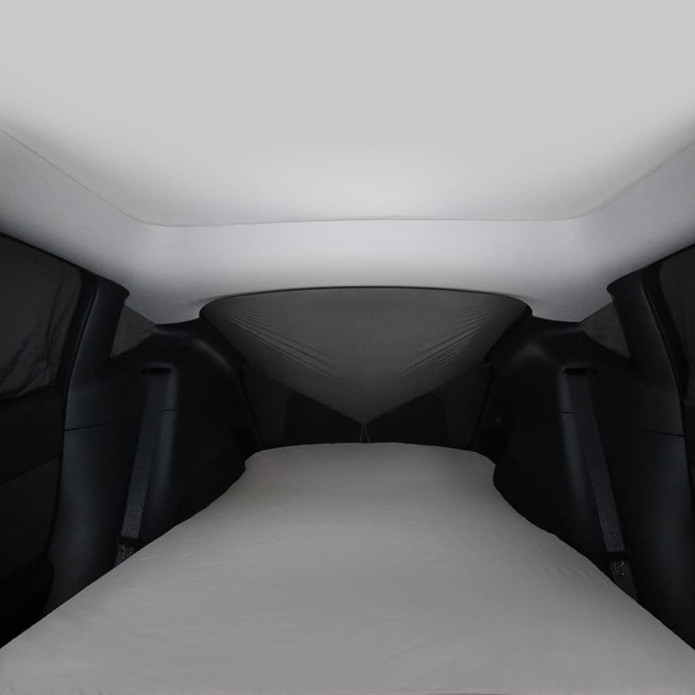 Havnby 2020-2024 Tesla Model Y Curtains Car Privacy Windshield Sun Shade for Camping Foldable Auto Accessories UV and Sun Protection 8-Piece