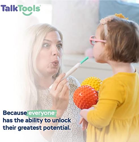 TalkTools Sensi Kit & 5 Jaw Tips - Sensory Therapy Tool for Speech and Feeding, Autism Sensory Products, ADHD Tools, Speech Therapy Gifts for Autism Children (Pink)