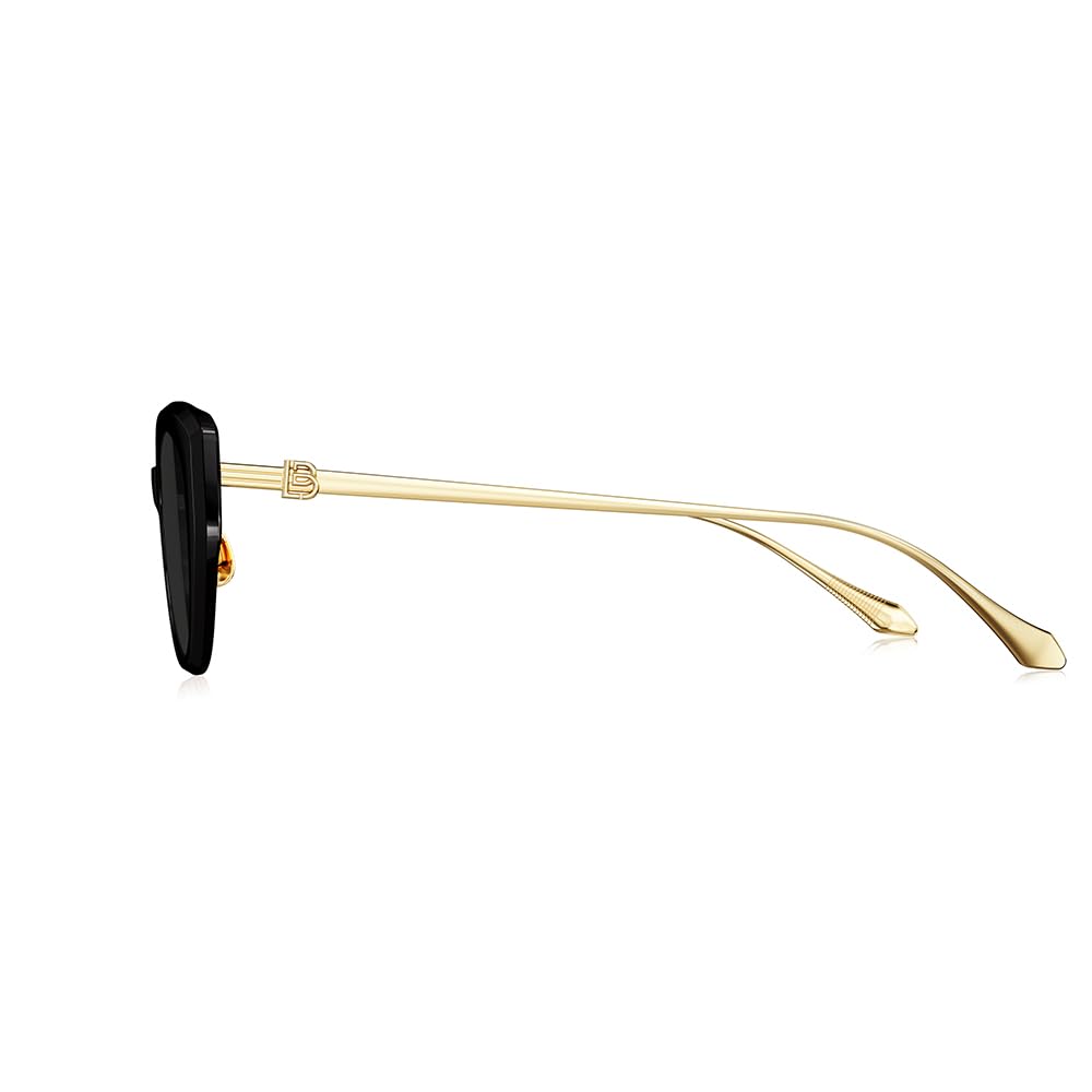 BOLON Women Lady Trendy Cat Eye Polarized Sunglasses BL5097 Bhaktapur 54mm, Exclusive Eyewear Brand of EssilorLuxottica