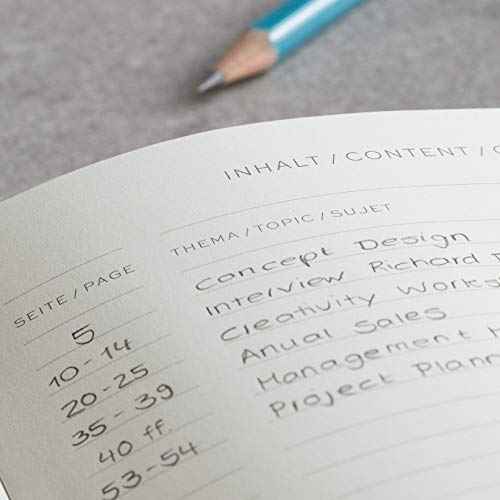 LEUCHTTURM1917 - Notebook Hardcover Master Classic A4+ - 235 Numbered Pages for Writing and Journaling (Navy, Plain)
