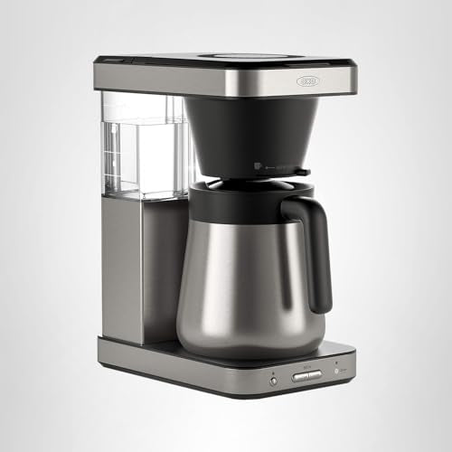 OXO Brew 8-Cup Coffee Maker - Single-Serve & Carafe, Thermal Stainless Steel, SCA Certified