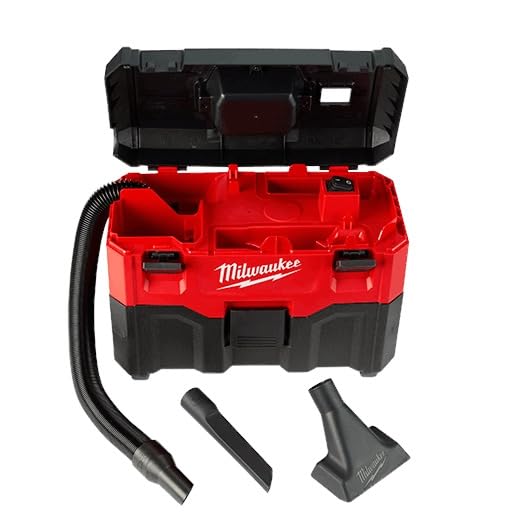 Milwaukee 0880-20 18V Cordless Lithium-Ion 2 Gallon Wet/Dry Vacuum (Bare Tool)
