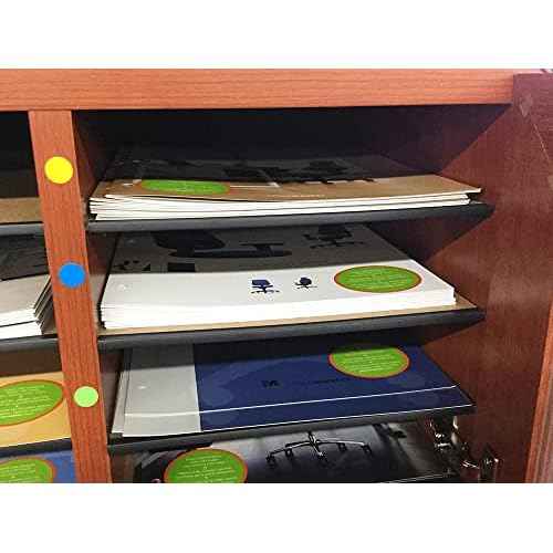 5 Different Color Coding Dot Stickers 12.7 mm 0.5 Inch Round 1000 Each Color 5000 Total Count