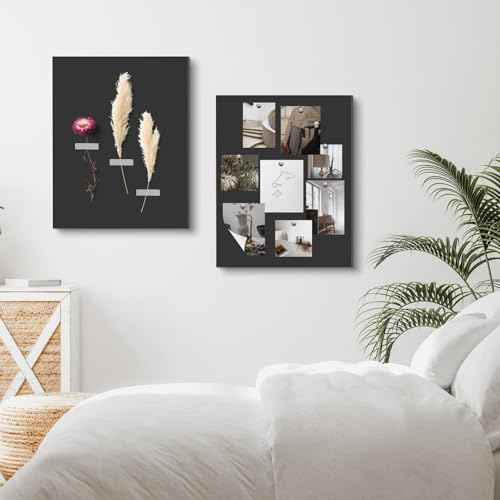 Golden State Art, 10 Pack Black Foam Board 22x28, 3/16 Thick Acid Free Foam Core Poster Board