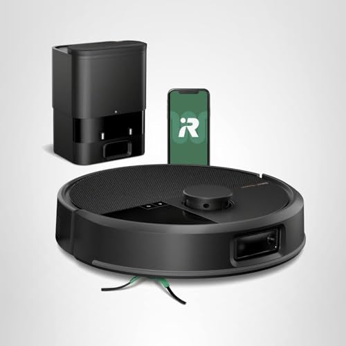 iRobot Roomba Max 705 Robot Vacuum with AutoEmpty Dock, Powerful Suction, Dual Rubber Anti-Tangle Brushes, LiDAR Navigation, Obstacle & Anti-Fall Detection, for Carpet and Hard Floors