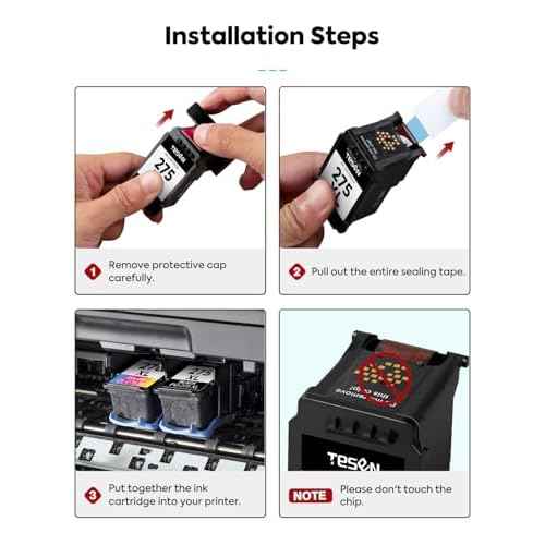 PG-275XL CL-276XL Replacement for Canon Ink 275 and 276 PG275 CL276 275XL 276XL Ink Cartridge Combo Pack for PIXMA TR4720 TS3522 TS3500 TR4700 TR4722 TS3720 printer Ink Cartridge (Black Color,2-Pack)