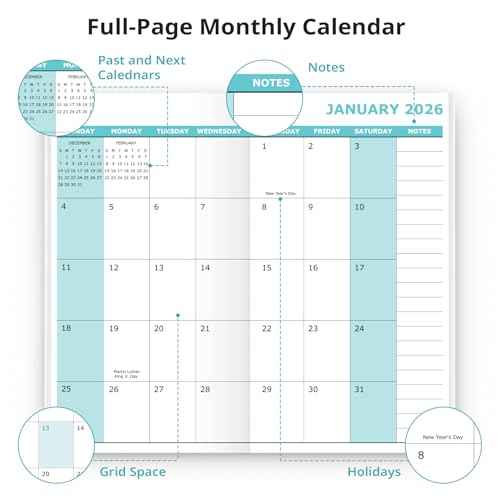 Pocket Calendar 2026-2027 for Purse, Two Year Monthly Planner Pocket Size 6.5" x 3.5", Jan 2026 - Dec 2027 Monthly Planner Small Calendar for School, Work and Home - Garden