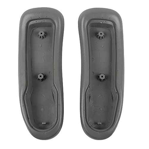 MingYi.office Vinyl Arm Pads Caps Replacement for Herman Miller Classic Aeron Office Chair Smoke Color