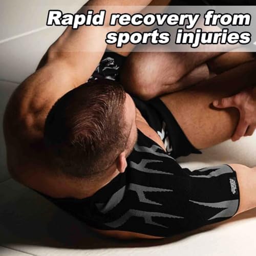 Anaconda Shoulder Brace for Men, Adjustable Compression Support Sleeve, Rotator Cuff Shoulder Brace, Compression Support Pain Relief, Arm Sling Injury and Torn Rotator Cuff for Left or Right Arm(XX-La