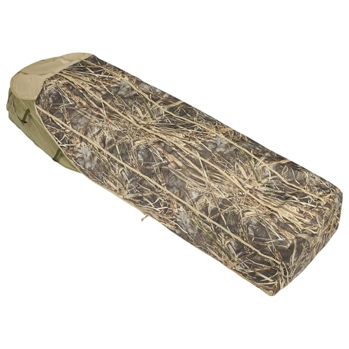 ArcticShield Speedz Layout Blind – Ultra-Light Packable Lay-Down Hunting Blind with Retain Heat Retention, Heavy-Duty Aluminum Frame, Realtree Max-7 Camouflage – Waterfowl Hunting