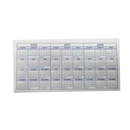12 Magnolia Registers, 26-27-28 Calendars, Made in USA