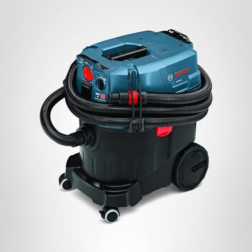BOSCH VAC090AH Portable 9 Gallon Dust Extractor with Auto Filter Clean and HEPA Filter
