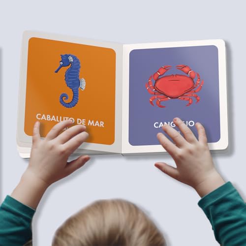 My First Bilingual Library: A Spanish-English Vocabulary Board Book Set of Colors, Numbers, Animals, ABCs, and More (Si Sabo Bilingual Books for Kids)