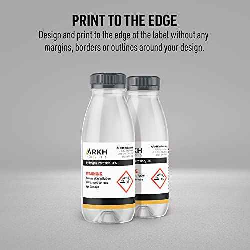 Avery UltraDuty GHS Labels, Waterproof, 2 X 3 White Rectangle Labels, 200 Total, Use with Laser Printers