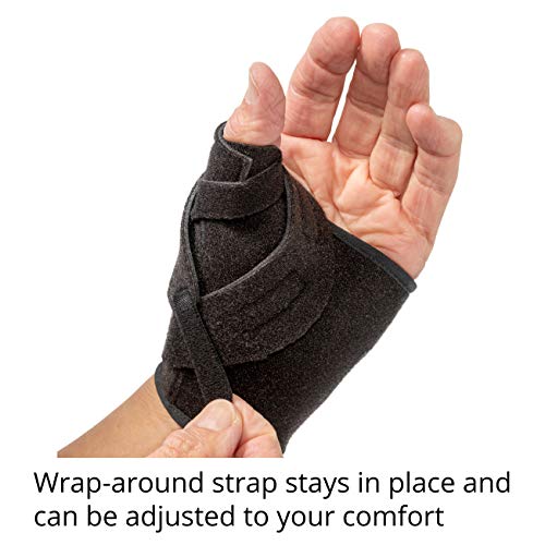 3pp Prima Thumb Brace, Adjustable Brace for CMC Thumb Arthritis and Other Injuries, Right Hand, Size Small