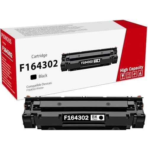 F164302 Black Toner Cartridge (1-Pack) Replacement for Canon F164302 Black Cartridge Compatible with F164302 F164302 Printer