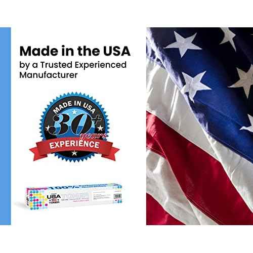 MADE IN USA TONER Compatible Replacement for Ricoh MP C3003 MP C3004 MP C3504 MP C3004ex MP C3504ex, 841813, 841817 (Black)