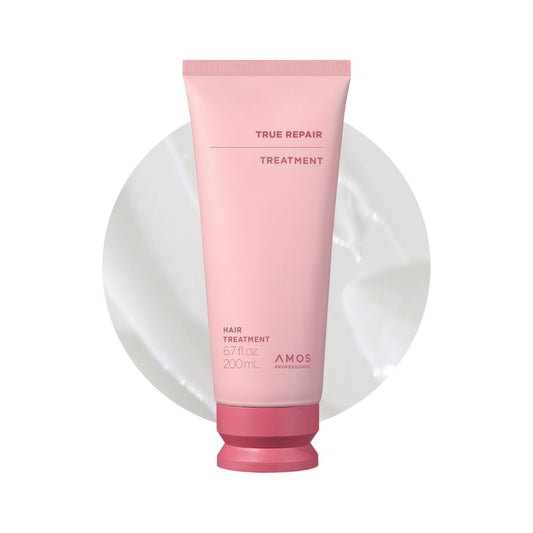 AMOS PROFESSIONAL True Repair Hair Mask l Anti-Frizz & Smoothing with Ceramide, For Dry & Damaged Hair, 6.7 fl. oz.
