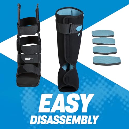Ossur Formfit Walker Boot with Air - Medical Grade Immobilization for Strains, Sprains & Stable Fractures | Breathable Material (Low Top, Small)