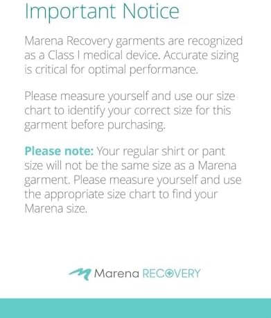 MARENA SFBHM Stage 1 Post-surgical Compression Girdle with High-Back & Front Closure – Adjustable Mid-Calf Length