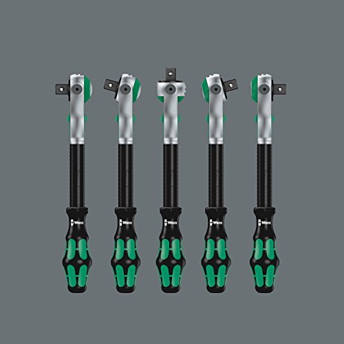 Wera 05004079001 8100 SC 9 Zyklop Imperial Speed Ratchet Set, 28 Piece, 1/2" Drive