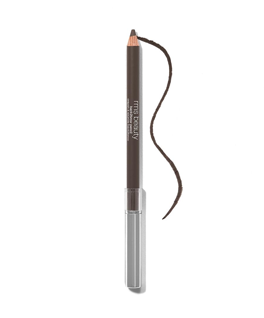 RMS Beauty Back2Brow Pencil - Waterproof Eyebrow Pencil with Fine Tip for Hair Like Strokes - Smudge Proof Long Lasting Precision Brow Makeup, 0.01 oz