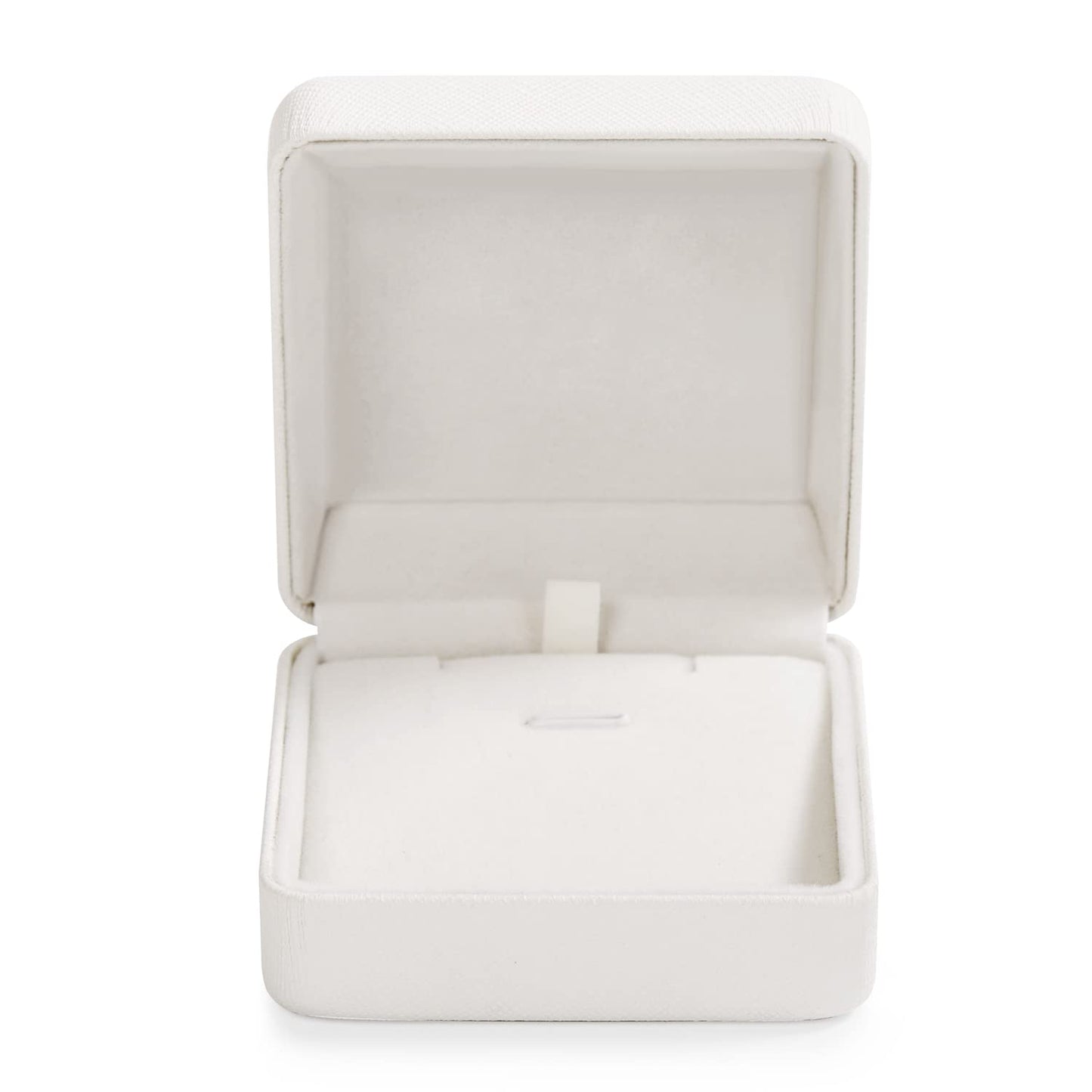 Woodten Premium PU Leather Necklace Gift Box Vintage Pendant Storage Case Velvet Interior Jewelry Pendant Necklace Box
