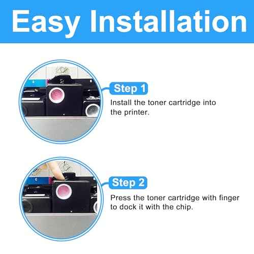 LCL Remanufactured Toner Cartridge Replacement for Lexmark 80C1SM0 80C10M0 801SM 801M CX310 CX310n CX310dn CX410 CX410de CX410dte CX410e CX510 CX510de CX510dthe CX510dhe 2000 Pages (1-Pack Magenta)