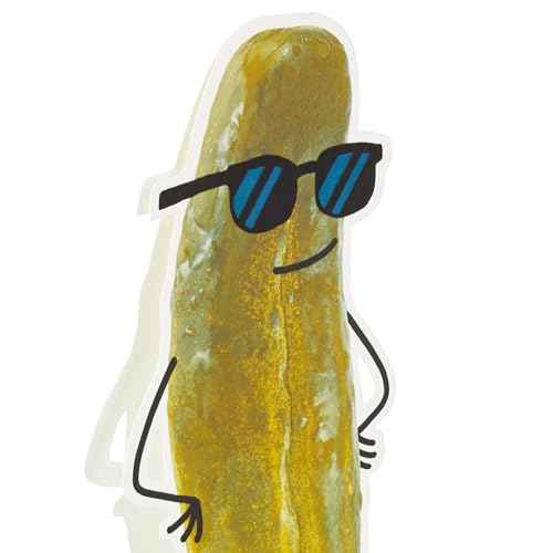 Hallmark Paper Wonder Shoebox Funny Pop Up Card (Big Dill) for Birthdays, Graduation, Congratulations