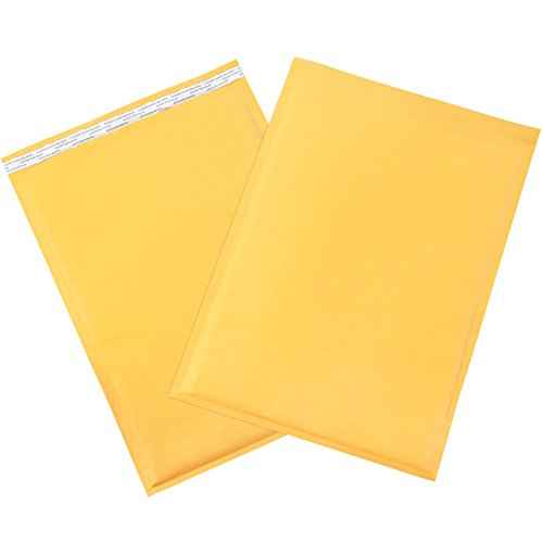 Aviditi Kraft Bubble Mailers #6, 12 1/2" x 19", Self-Seal, Padded Envelopes for Packing, Mailing and Shipping, Case of 50