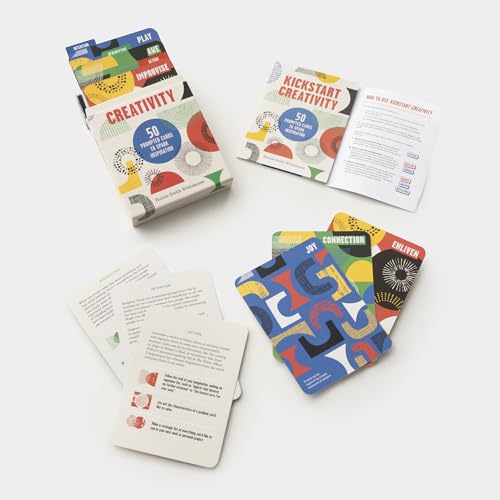 Kickstart Creativity: 50 Prompted Cards to Spark Inspiration