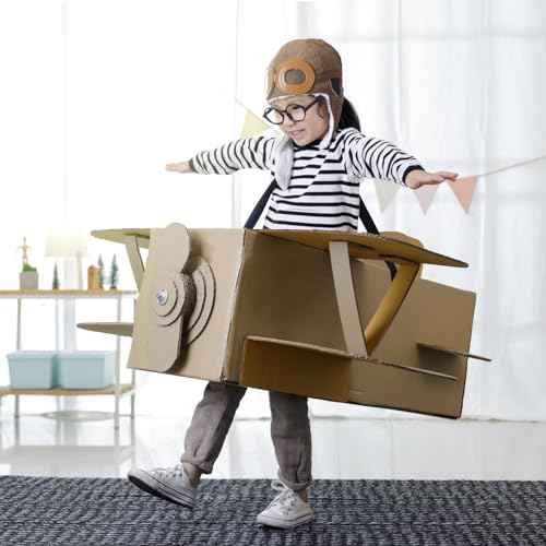 Corrugated Cardboard Roll 12 x 197 Inch Singleface Corrugated Paper Roll Heavy Duty Large Corrugated Wrap Paper Sheet for Christmas Gift Packing, Storage, Shipping, DIY