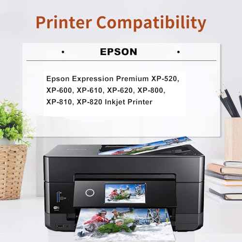 BABU Remanufactured Ink Cartridge Replacement for T273 273XL use for Expression XP-520 X-P820 XP-620 XP-610 XP-600 XP-800 XP-810 Printer (Black, Photo Black, Cyan, Magenta, Yellow)