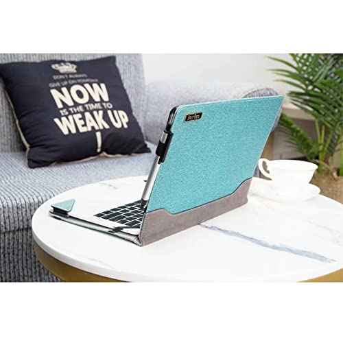 Laptop Cover Case Compatible with 15" Acer Aspire 3 A315-59/58/56/55G/54/44/42/22/23/34,Aspire 5 A515 15.6 inch Laptop Notebook Protective Sleeve PU Leather Hard Case Shell