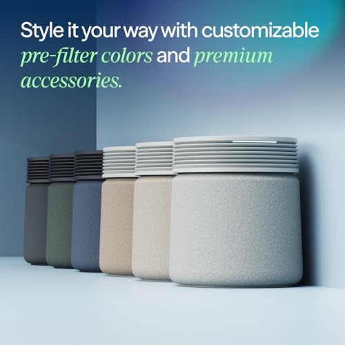 BLUEAIR Air Purifier for Large Rooms & Home - Odor Eliminating Cleans up to 3385 ft², HEPASilent, Smart WiFi, Auto Mode, Doubles as Table, Removes Dust, Smoke, Pet Hair, AHAM Verified, Blue Signature
