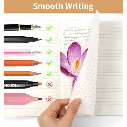 60 Pack Composition Notebook Journals Bulk, A5 Lined College Ruled Notebook, Kraft Cover with Rainbow Spines, 8.3¡±x 5.5¡±, 15 Colors 60 Pages for School Office Travel