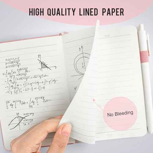 Pocket Small Notebook Journals, 8 Pack (8 Pastel Color) Mini Notebook 3.7x5.7 Journaling Notebooks for Women Men, A6 Hardcover Lined Note Pads with Pens for Work, Business, Travel Journal, Office Supplies