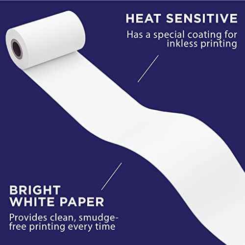 Thermal Receipt Printer Paper for Square Terminal by Paper Planet | 30 Rolls | SPD2-01