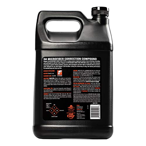 Meguiar's Microfiber Correction Compound - Advanced Polishing Solution for Removing Scratches, Swirls, and Oxidation, Ideal for Professional Detailers and Car Enthusiasts Alike